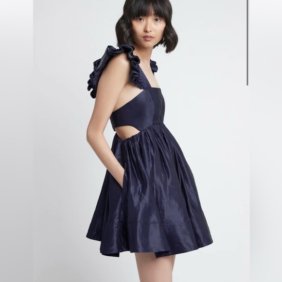 AJE Revitalise Frill Mini Dress, size 0 ( Aus6) Brand new - Picture 7 of 10